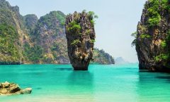 James Bond Island with Big Boat