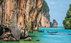 Phang Nga Bay (James Bond Island) & Monkey Cave · by Long tail Boat by Bangtao Beach Bar