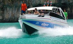 Phi Phi Island from Phuket by Speedboat with Maya Bay by Bangtao Beach Bar