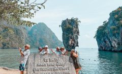 Phuket Private Phi Phi and James Bond Island Speedboat Tour by Bangtao Beach Bar