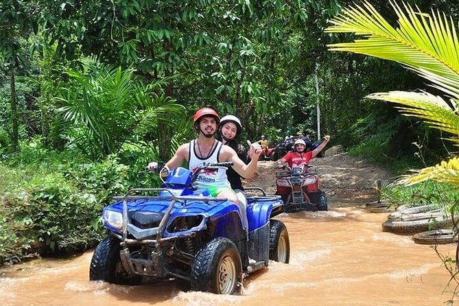 Phuket-Phang Nga: White Water Rafting 7 km.-Zipline-ATV-Lunch by Bangtao Beach Bar Phuket-Phang Nga: White Water Rafting 7 km.-Zipline-ATV-Lunch - White Water Rafting