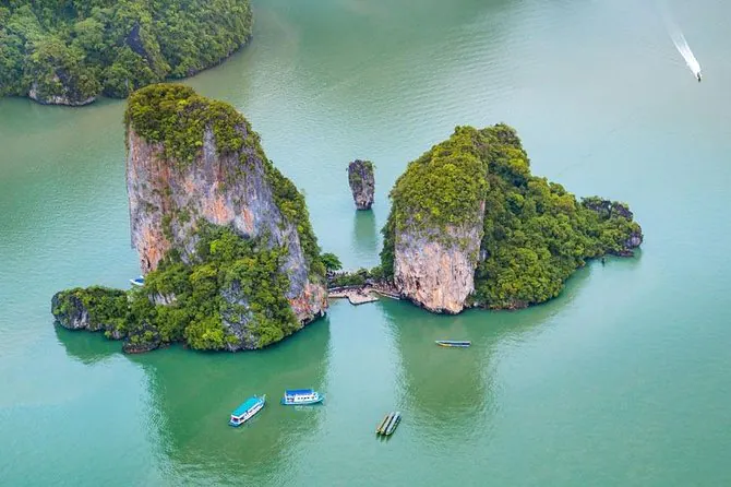 Phuket James Bond Island and Phang Nga Bay Tour By Big Boat by Bangtao Beach Bar