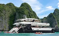 Luxury Boat to James bond islands with lunch and sunset dinner by Bangtao Beach Bar Luxury Boat to James bond islands with lunch and sunset dinner by Bangtao Beach Bar
