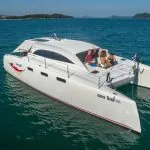 New Power catamaran for Phang Nga and Phi Phi island excursions by Bangtao Beach Bar New Power catamaran for Phang Nga and Phi Phi island excursions by Bangtao Beach Bar