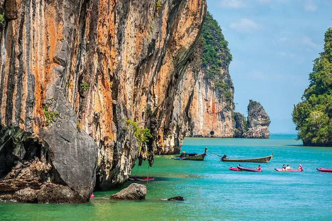 Phang Nga Bay (James Bond Island) & Monkey Cave · by Long tail Boat by Bangtao Beach Bar Phang Nga Bay (James Bond Island) & Monkey Cave · by Long tail Boat by Bangtao Beach Bar