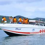 Phuket to Koh Phi Phi by Satun Pakbara Speed Boat by Bangtao Beach Bar Phuket to Koh Phi Phi by Satun Pakbara Speed Boat by Bangtao Beach Bar